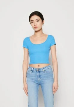 Even&Odd 2 PACK - T-Shirt Basic - White/blue -Even And Odd Verkaufsgeschäft 017e3c434a2d4ef3afe13796476225f9