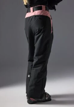 SKI PANTS WITH ADJUSTABLE BELT - Ski Pants - Black/light Pink -Even And Odd Verkaufsgeschäft 066f3391463a478e8c0f2c871faee6ed