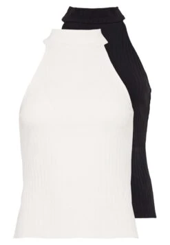 Even&Odd 2 PACK - Top - Off-white/black -Even And Odd Verkaufsgeschäft 0ab46b55cb3e4eb48154bc0279480cde 1