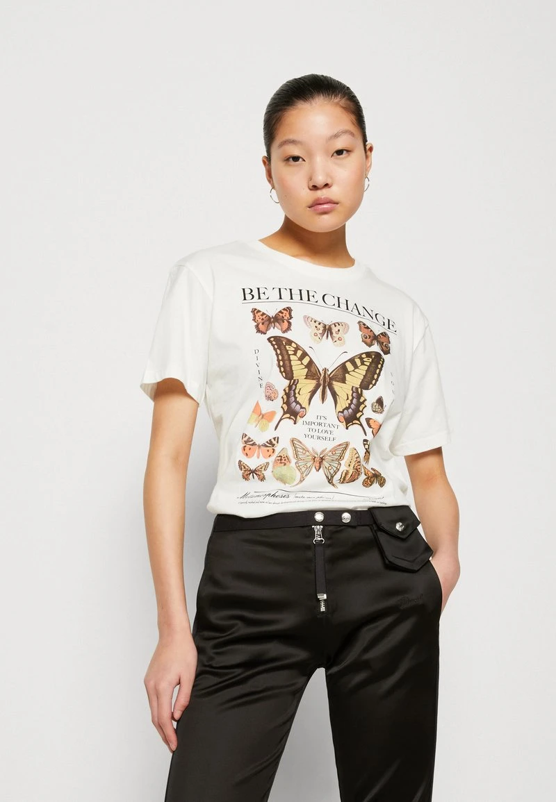 Even&Odd T-Shirt Print - Off-white 4 Even&Odd T-Shirt Print - Off-white – Bild 4