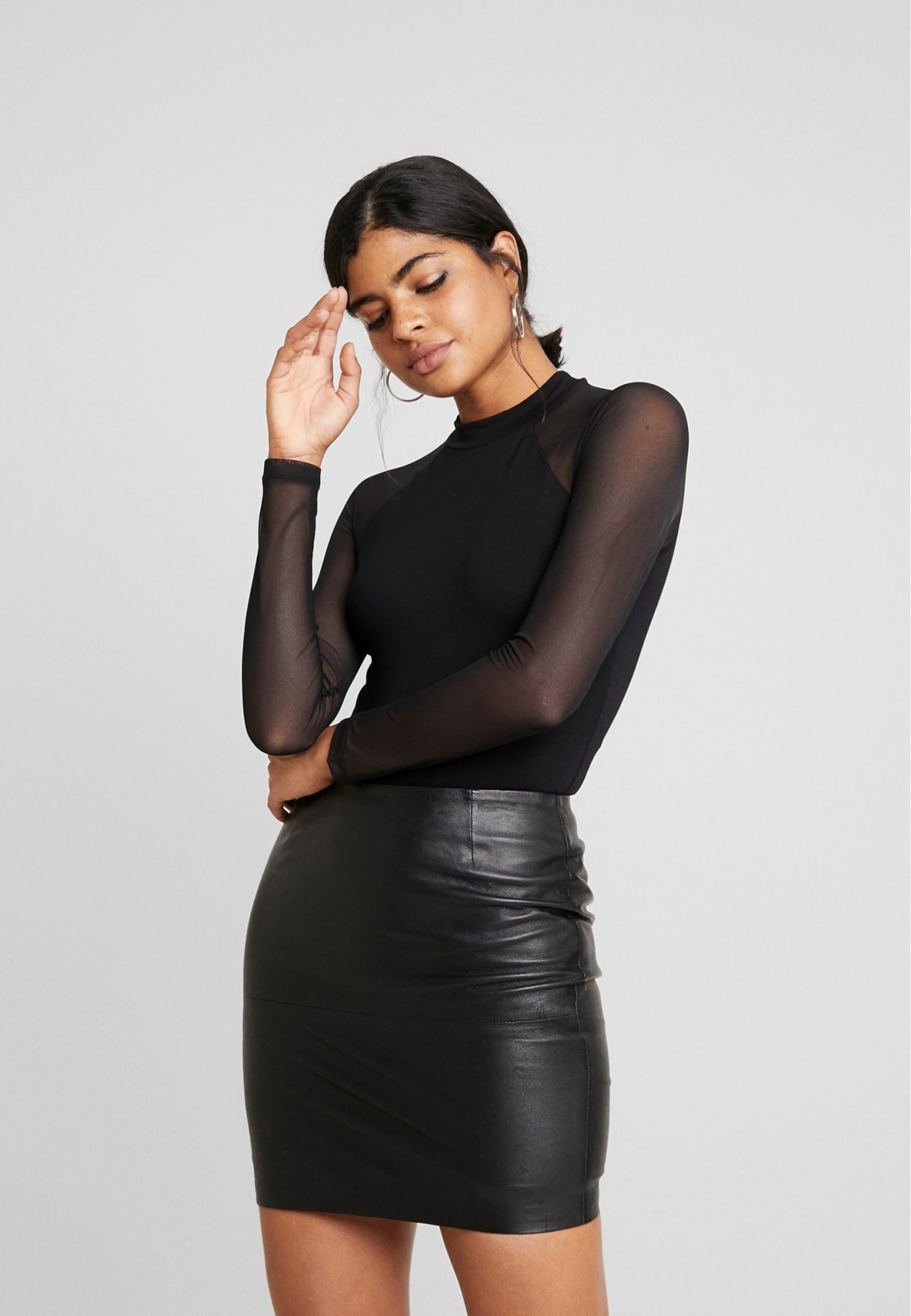 Even&Odd Long Sleeved Top - Black 1 Even&Odd Long Sleeved Top - Black