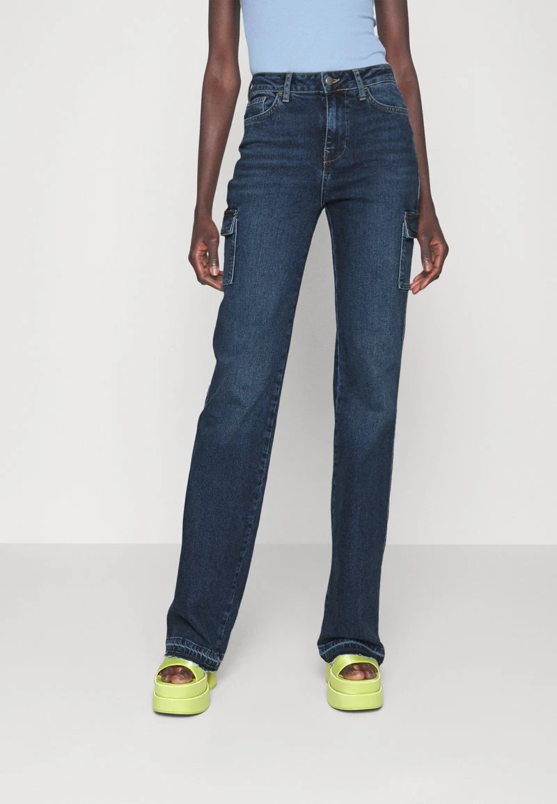 Flared Jeans - Light Blue Denim 1 Flared Jeans - Light Blue Denim