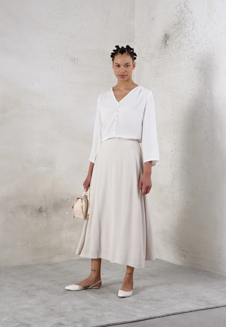 Even&Odd Sling-Ballerina - White 2 Even&Odd Sling-Ballerina - White – Bild 2