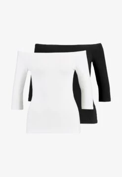 Even&Odd 2 PACK - Langarmshirt - White/black 10 Even&Odd 2 PACK - Langarmshirt - White/black -Even And Odd Verkaufsgeschäft 1dffc97e08c0423ebb1c5d67231c556c