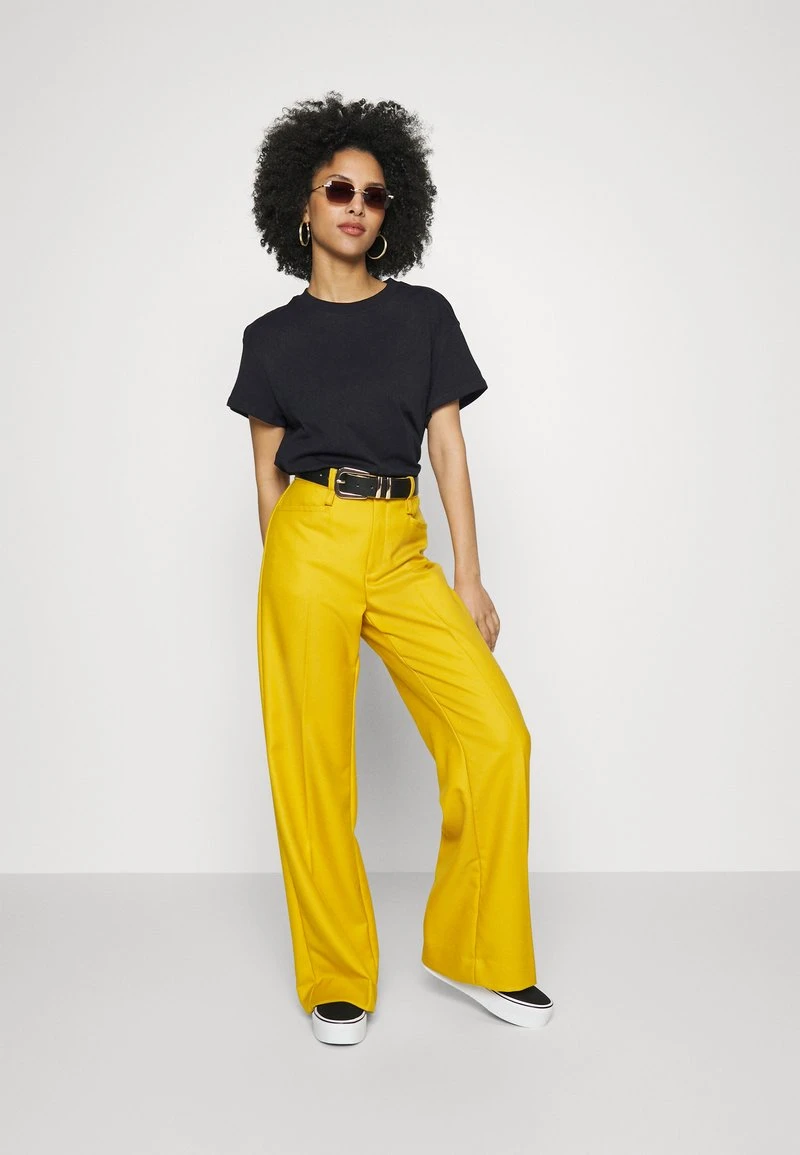 WASHED BASIC LOOSE TEE - T-Shirt Basic - Black 2 WASHED BASIC LOOSE TEE - T-Shirt Basic - Black – Bild 2