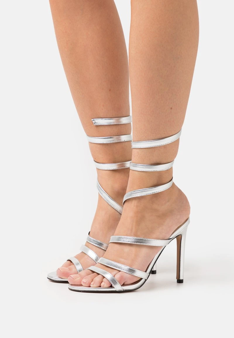 Even&Odd Riemensandalette - Silver 1 Even&Odd Riemensandalette - Silver