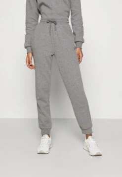 Even&Odd Off Shoulder&Jogger Set - Sweatshirt - Mottled Grey -Even And Odd Verkaufsgeschäft 215b31c48cd24b70b5ea40a5a360ad0f