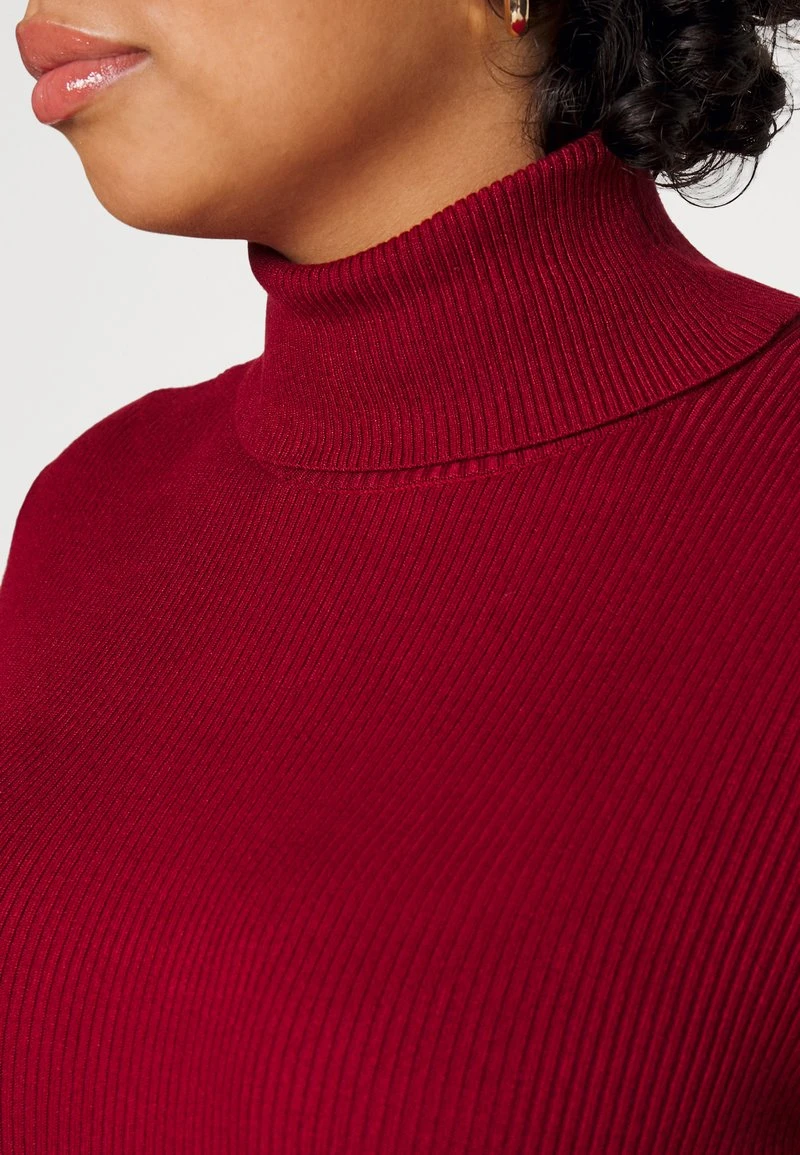 Strickkleid - Bordeaux 5 Strickkleid - Bordeaux – Bild 5