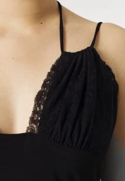 STRAPPY LACE INSERT OPEN NECKLINE MINI BODYCON DRESS - Cocktailkleid/festliches Kleid - Black -Even And Odd Verkaufsgeschäft 2382b38ff9ed4632b08853cac1187bbe