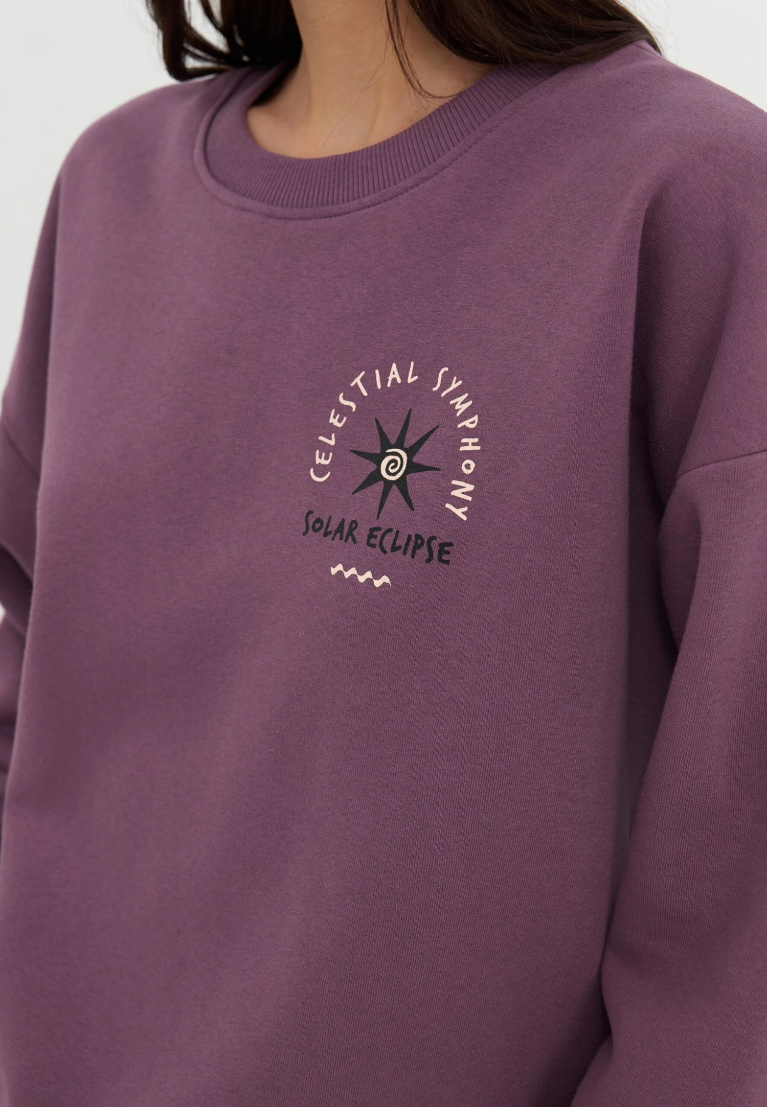 Even&Odd Sweatshirt - Purple 5 Even&Odd Sweatshirt - Purple – Bild 5