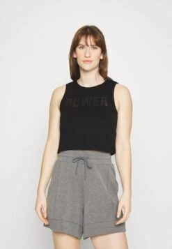 MUSCLE TANK - Top - Black -Even And Odd Verkaufsgeschäft 2b26c7b5acd64ec6a14dd54e105ca609 1