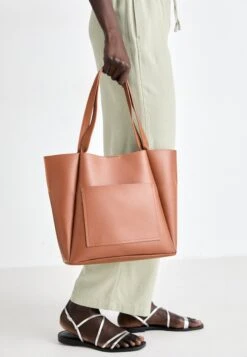 Even&Odd Tote Bag - Brown -Even And Odd Verkaufsgeschäft 2ed649ccead94531933656e0a0890cad