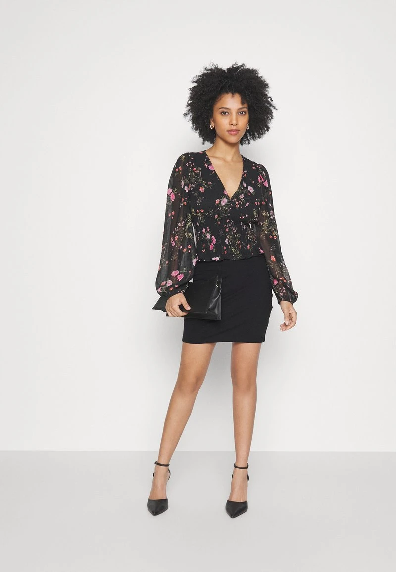 2 PACK - Bleistiftrock - Black/khaki 1 2 PACK - Bleistiftrock - Black/khaki