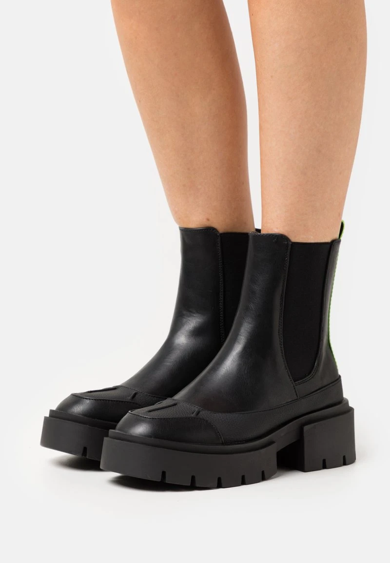 Even&Odd WINTER BOOT - Plateaustiefelette - Black 1 Even&Odd WINTER BOOT - Plateaustiefelette - Black