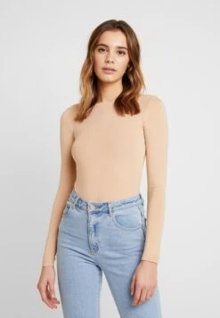 Even&Odd 2 PACK - Langarmshirt - Tan/black -Even And Odd Verkaufsgeschäft 352b647e0b594ec387a731aea7d9097a