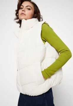 Even&Odd Weste - Off-white -Even And Odd Verkaufsgeschäft 3589ba7f66064e0aa1a45173bb6e715a