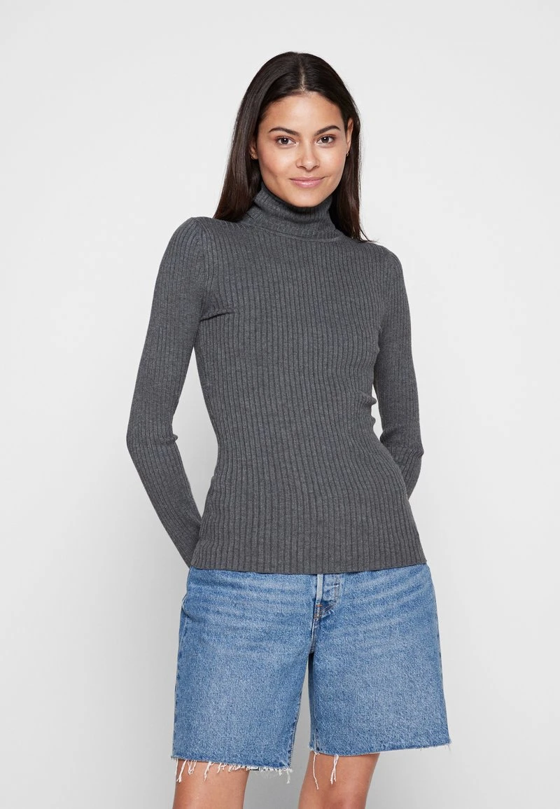 Even&Odd Strickpullover - Mottled Dark Grey 1 Even&Odd Strickpullover - Mottled Dark Grey