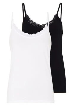 TRIM CAMI 2 PACK - Top - White/black 11 TRIM CAMI 2 PACK - Top - White/black -Even And Odd Verkaufsgeschäft 3c664b11c1114436bd8bdd1e6a61a72f 1
