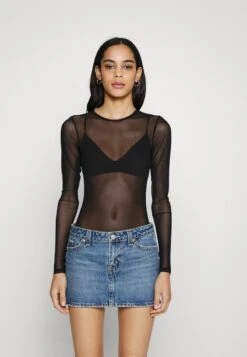 Even&Odd 2in1 - T-Shirt Print - Black/multi-coloured -Even And Odd Verkaufsgeschäft 428672fedea04c18acac1bce83ff64e0