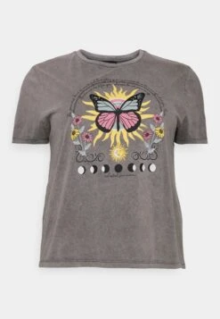 CLARE COLORFUL MYSTICAL - T-Shirt Print - Gray -Even And Odd Verkaufsgeschäft 46230302ef0b4d26beec51e1b299259c