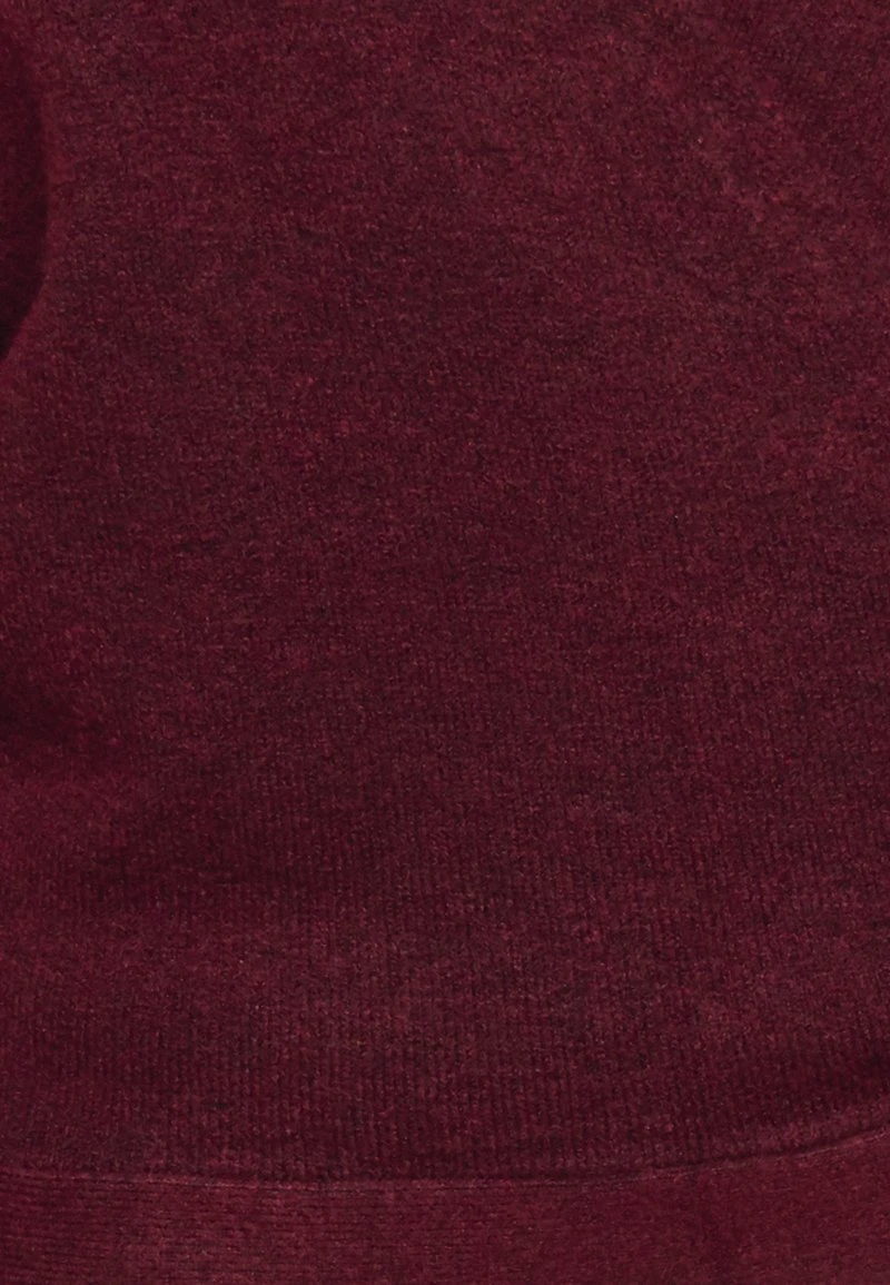 CURVY WRAP CARDIGAN - Strickjacke - Dark Red 3 CURVY WRAP CARDIGAN - Strickjacke - Dark Red – Bild 3