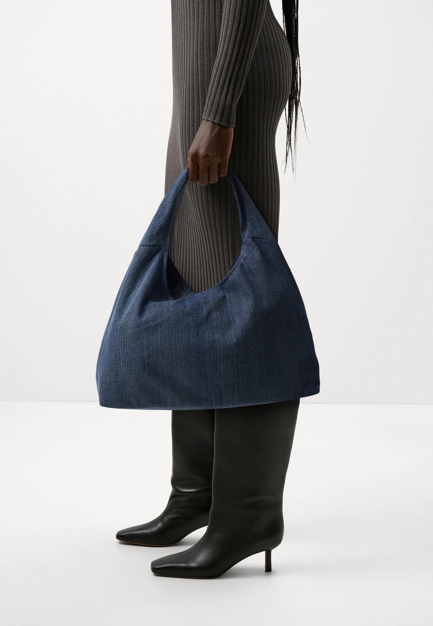 Even&Odd Tote Bag - Blue Denim 1 Even&Odd Tote Bag - Blue Denim
