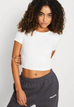 Even&Odd 3 PACK - T-Shirt Basic - White/black/olive -Even And Odd Verkaufsgeschäft 4c7a60a7db1645df82a82d97cc406341