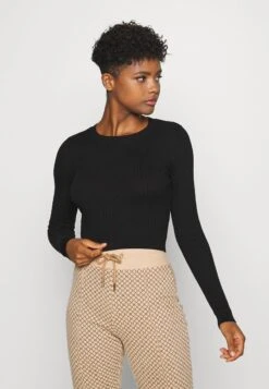 Even&Odd 2 PACK - Strickpullover - Black/sand -Even And Odd Verkaufsgeschäft 4e2af4b278eb498cbfc21789575b42ec