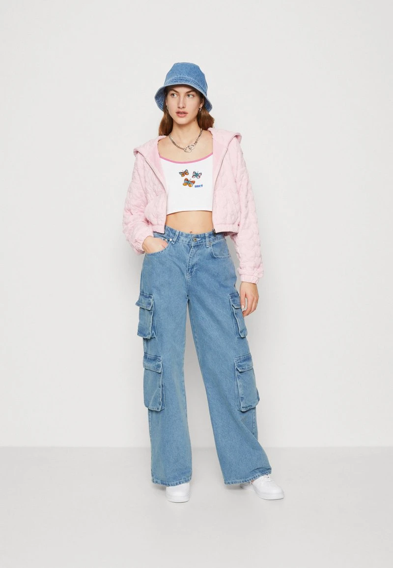 Even&Odd Sweatjacke - Pink 2 Even&Odd Sweatjacke - Pink – Bild 2