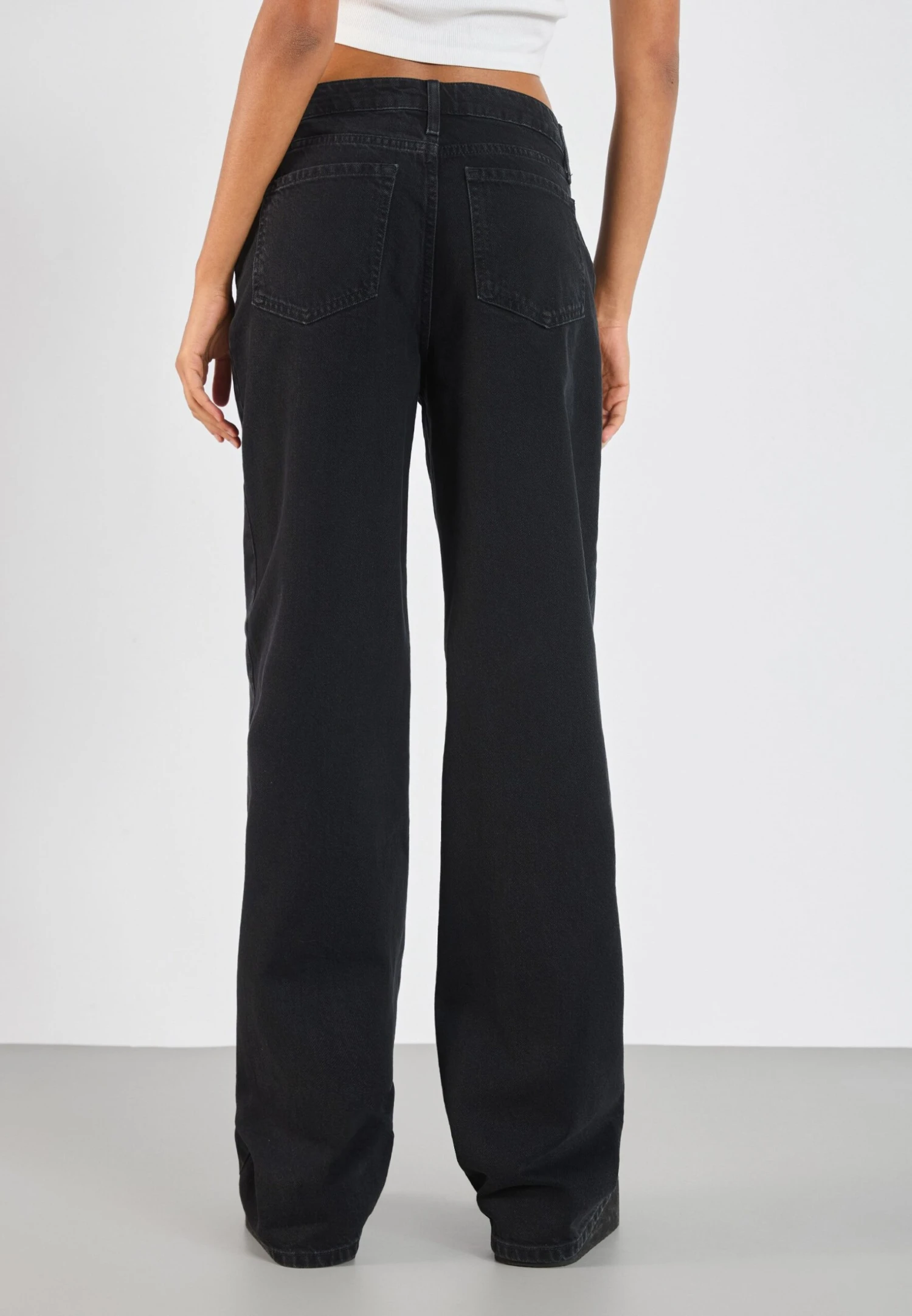 Relaxed Fit Jeans - Black Denim 3 Relaxed Fit Jeans - Black Denim – Bild 3