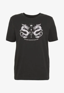 Even&Odd HATTIE MIRRORED DRAGONS TEE - T-Shirt Print - 801 - Anthracite 10 Even&Odd HATTIE MIRRORED DRAGONS TEE - T-Shirt Print - 801 - Anthracite -Even And Odd Verkaufsgeschäft 54594f3f1a68411f91b995c2d9de91ce