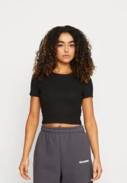 Even&Odd 3 PACK - T-Shirt Basic - White/black/olive -Even And Odd Verkaufsgeschäft 55aaf7ff8742434d93bf78c57ea595dd