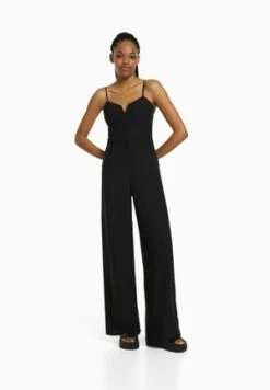 Even&Odd Jumpsuit - Black -Even And Odd Verkaufsgeschäft 57734571e34f497c9ca20292878601ee