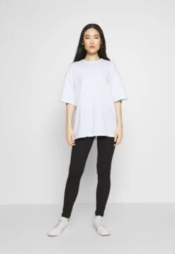 Even&Odd 2 PACK - Leggings - Hosen - Black/mottled Dark Grey -Even And Odd Verkaufsgeschäft 58d7a621c84540b687cda280ad5114b1