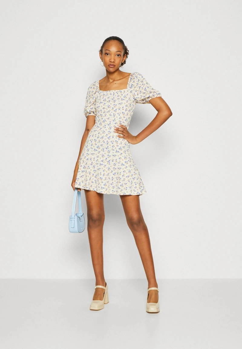 Even&Odd Freizeitkleid - Beige/blue/multi-coloured 2 Even&Odd Freizeitkleid - Beige/blue/multi-coloured – Bild 2