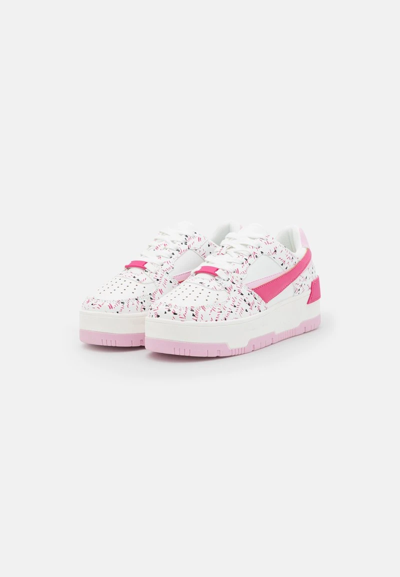 Even&Odd Sneaker Low - White/pink 3 Even&Odd Sneaker Low - White/pink – Bild 3