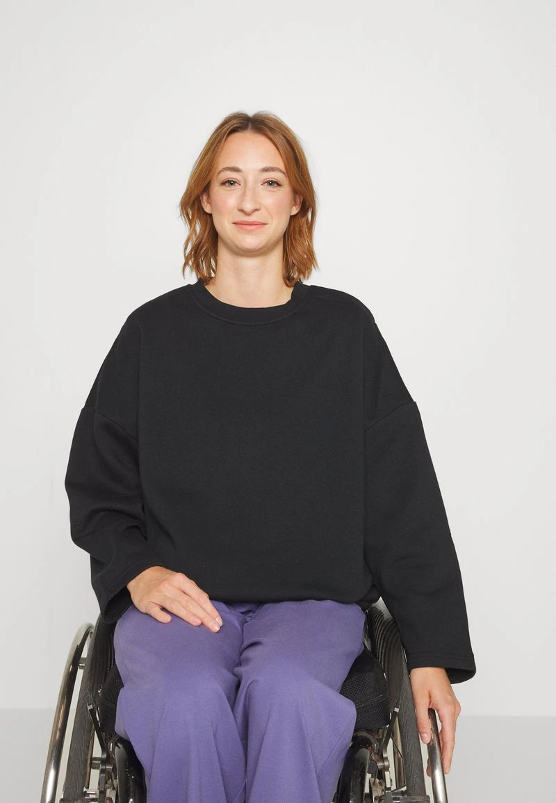 Even&Odd Sweatshirt - Black 4 Even&Odd Sweatshirt - Black – Bild 4