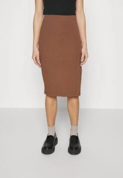 PENCIL SKIRT WITH SLIT - Bleistiftrock - Brown -Even And Odd Verkaufsgeschäft 6461062fa48f495693b6b414c70f8bca 1