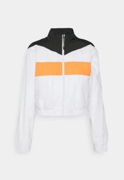 CROPPED TRAINING JACKET - Trainingsjacke - White -Even And Odd Verkaufsgeschäft 6e566d52573b4b0f99068c7f9dc910de