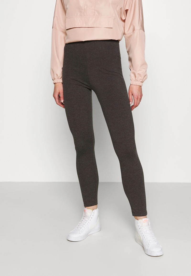 Even&Odd HIGH WAISTED LEGGINGS 2 PACK - Leggings - Hosen - Black/mottled Dark Grey 2 Even&Odd HIGH WAISTED LEGGINGS 2 PACK - Leggings - Hosen - Black/mottled Dark Grey – Bild 2