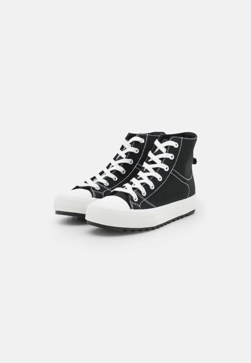 Even&Odd Sneaker High - Black 3 Even&Odd Sneaker High - Black – Bild 3