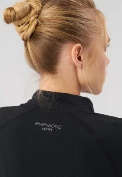 FITTED TRAINING JACKET WITH FULL ZIP AND POCKETS - Training Jacket - Black 11 FITTED TRAINING JACKET WITH FULL ZIP AND POCKETS - Training Jacket - Black -Even And Odd Verkaufsgeschäft 71a5a5be75944d71a3c72423434242eb