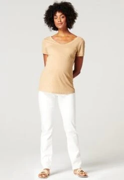 T-Shirt Basic - Light Brown -Even And Odd Verkaufsgeschäft 7529ee9597a949a9b0607cf2a3ee23fb