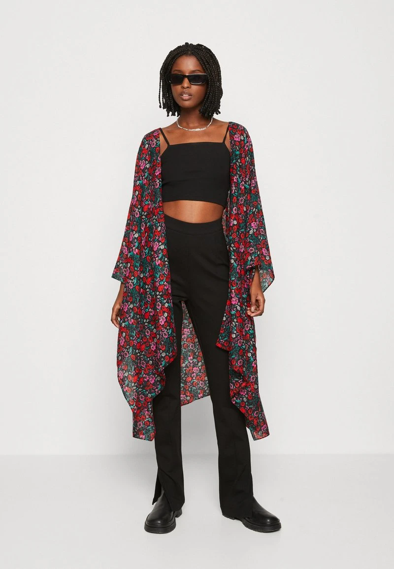 Even&Odd FLORAL - Leichte Jacke - Red 3 Even&Odd FLORAL - Leichte Jacke - Red – Bild 3