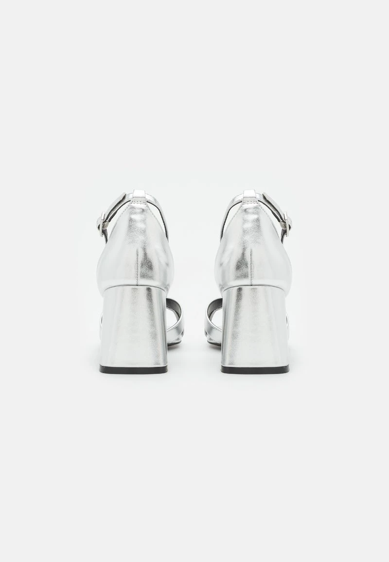 Riemensandalette - Silver 4 Riemensandalette - Silver – Bild 4