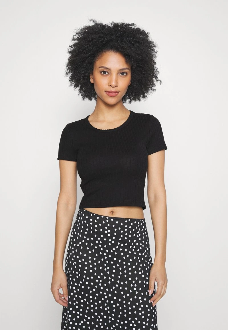 2 PACK - T-Shirt Basic - Black/green 4 2 PACK - T-Shirt Basic - Black/green – Bild 4