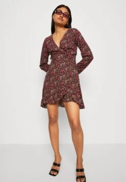 Even&Odd Freizeitkleid - Black/pink -Even And Odd Verkaufsgeschäft 822430b252c84e0a8c81cb95b98d5072