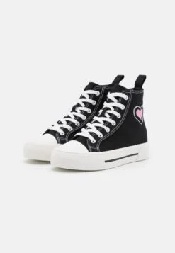 Even&Odd LOVE - Sneaker High - Black/pink 8 Even&Odd LOVE - Sneaker High - Black/pink -Even And Odd Verkaufsgeschäft 851d25aee7f54a65add9c266203ec9f8