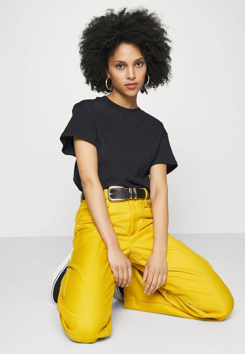 WASHED BASIC LOOSE TEE - T-Shirt Basic - Black 4 WASHED BASIC LOOSE TEE - T-Shirt Basic - Black – Bild 4