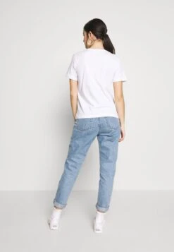 Even&Odd 2PACK - T-Shirt Basic - White/black -Even And Odd Verkaufsgeschäft 93b0fb9fb6244e07afb51cd7139a9189